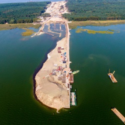 Budowa kanału żeglugowego na Mierzei Wiślanej